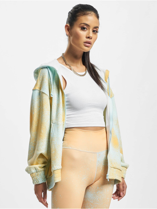 adidas Originals Sweat capuche zippé Aop bleu