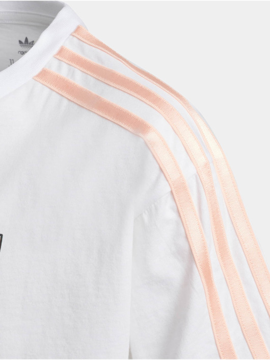 adidas Originals T-paidat Crop valkoinen