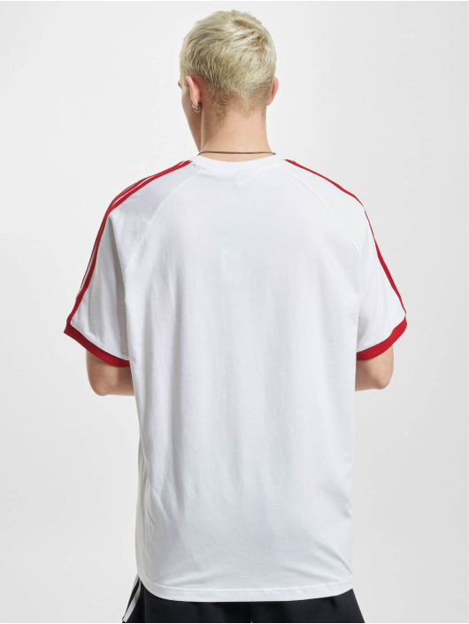 adidas Originals T-paidat Sst 3 Stripe valkoinen