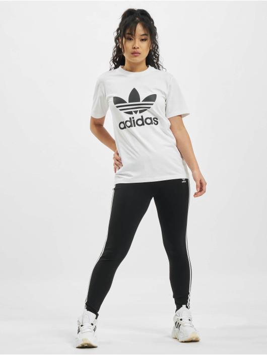 adidas Originals T-Shirt Trefoil blanc