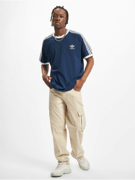 adidas Originals T-Shirt 3-Stripes blau