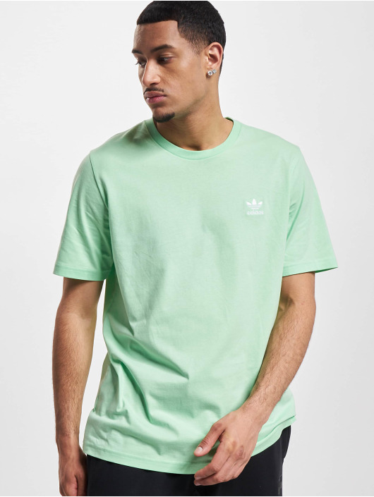 Goed doen Lol Thriller adidas Originals bovenstuk / t-shirt Essential in groen 1005983