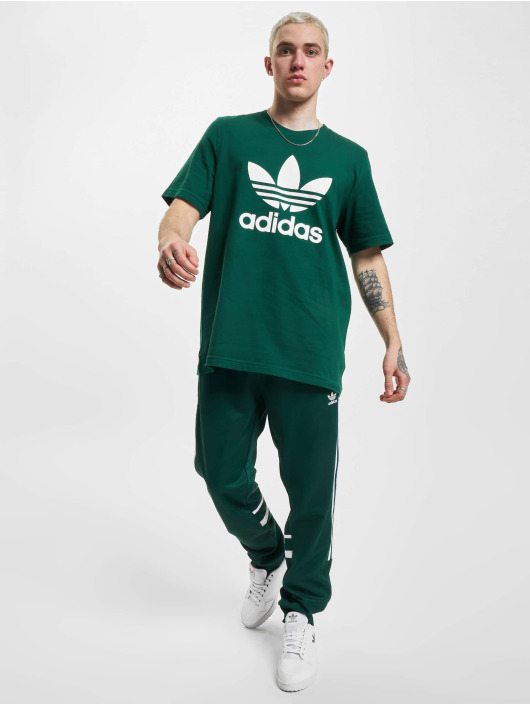 adidas Originals T-Shirt Trefoil grün