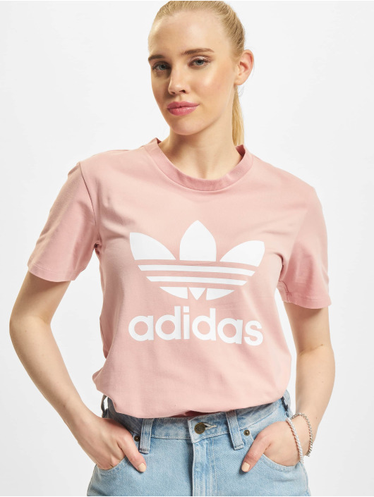 adidas Originals t-shirt Trefoil rose
