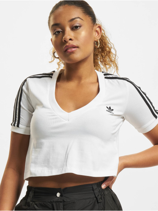 white adidas tube top