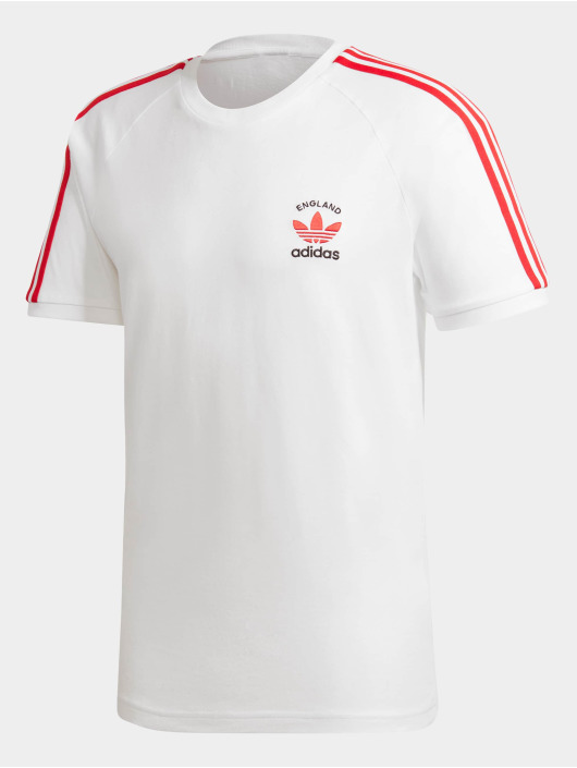 adidas Originals t-shirt Originals 3 Stripes wit