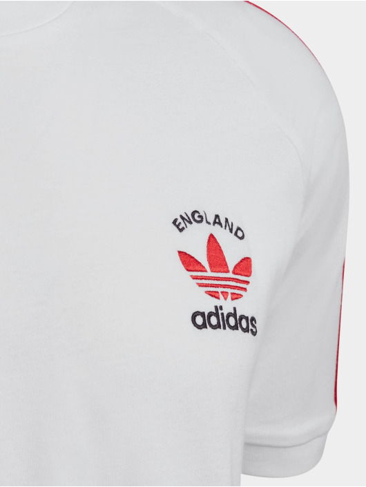 adidas Originals t-shirt Originals 3 Stripes wit
