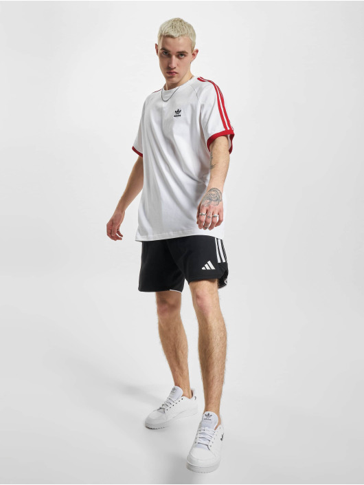 adidas Originals t-shirt Sst 3 Stripe wit