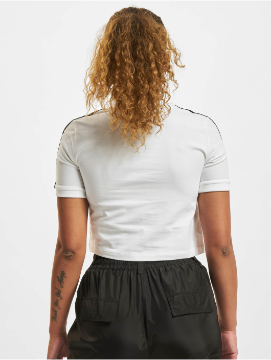 adidas Originals T-Shirty Cropped bialy