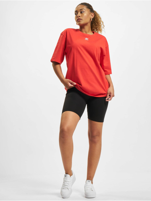 adidas Originals T-Shirty Originals czerwony