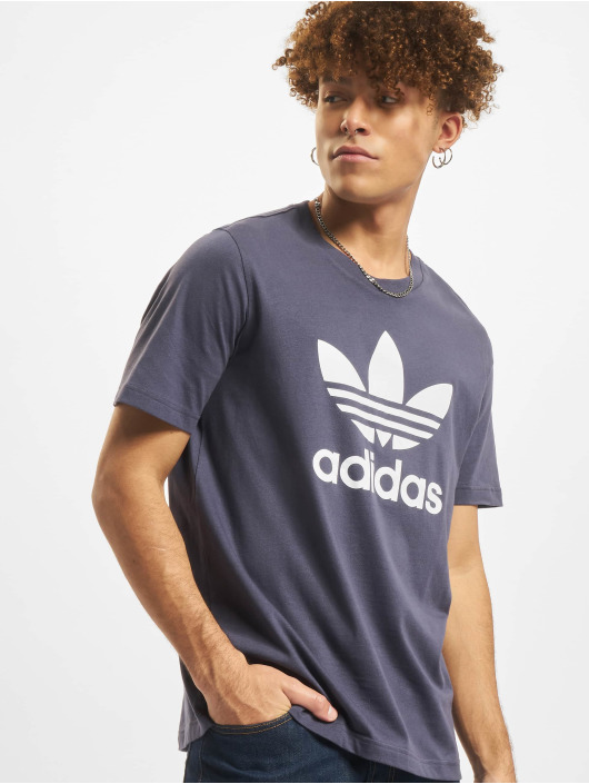 adidas Originals T-skjorter Trefoil blå