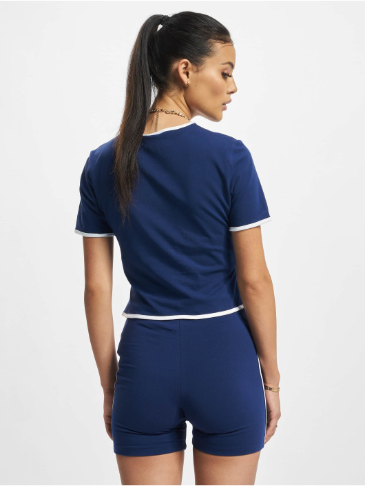 adidas Originals T-skjorter Cropped blå