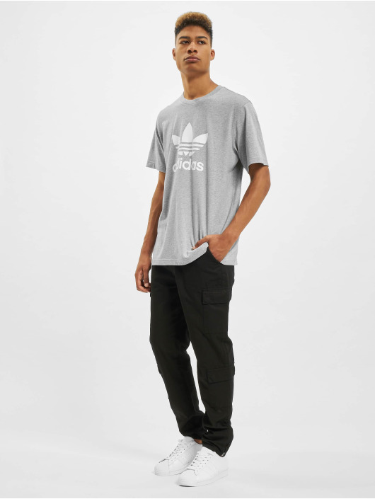 adidas Originals T-skjorter Trefoil grå