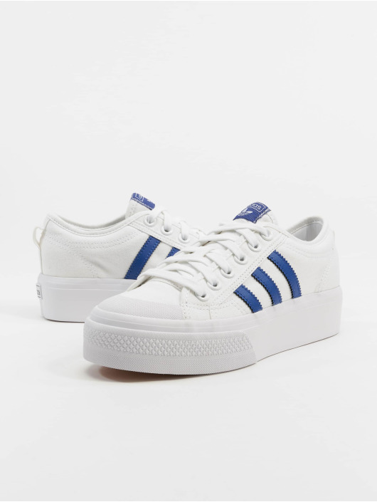 adidas Originals Tennarit Nizza Platform valkoinen