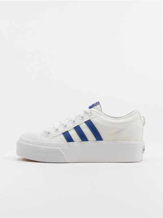adidas Originals Tennarit Nizza Platform valkoinen