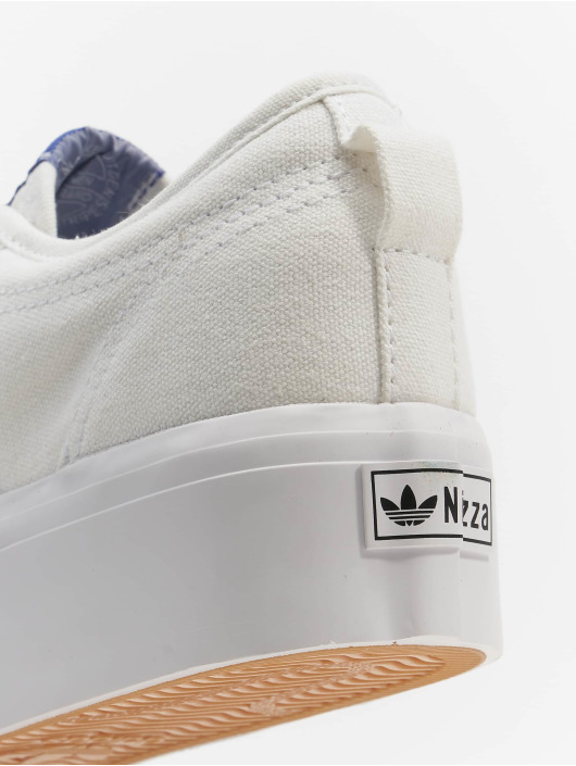 adidas Originals Tennarit Nizza Platform valkoinen