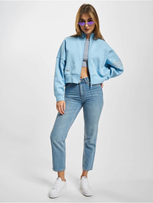 adidas Originals Zomerjas Tracktop blauw