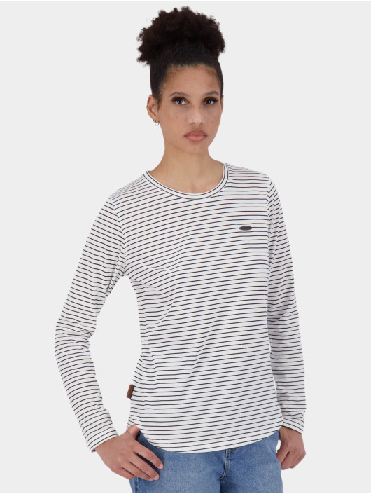 Alife & Kickin Camiseta de manga larga Leaak Z blanco