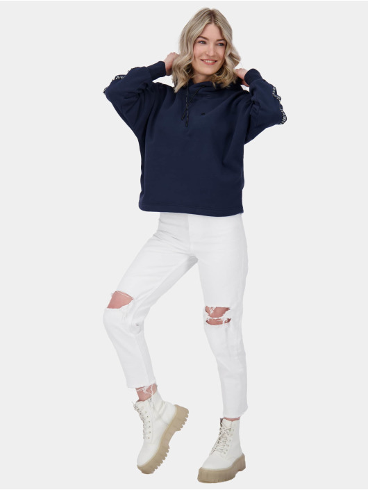 Alife & Kickin Hoodies Mina A blå