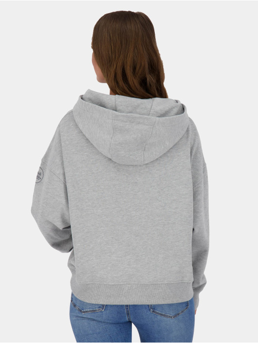 Alife & Kickin Hoodies Jerra A grå