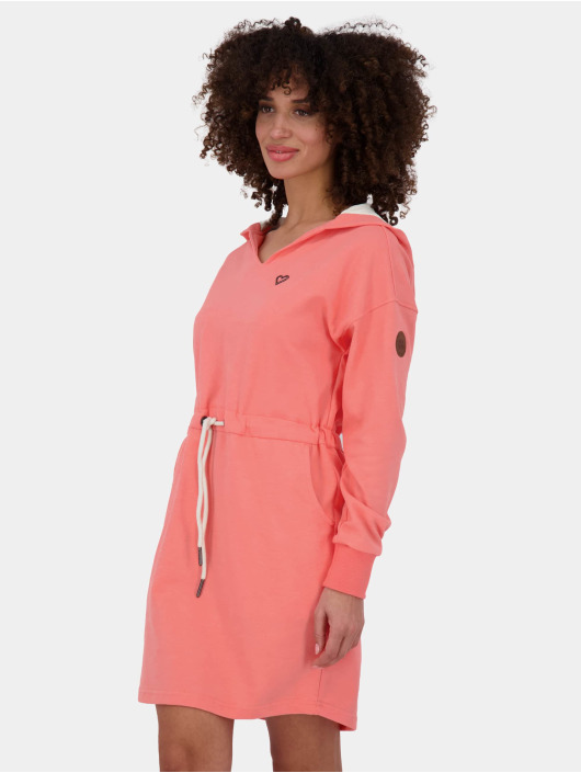 Alife & Kickin Damen Kleid Scarlaak A in rosa