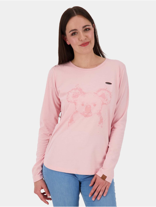 Alife & Kickin Damen Longsleeve Lea C in rosa