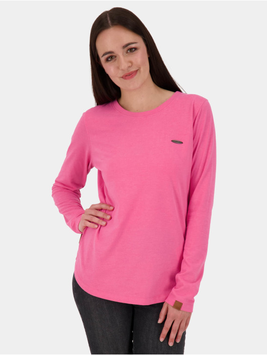 Alife & Kickin Pitkähihaiset paidat Lea A vaaleanpunainen