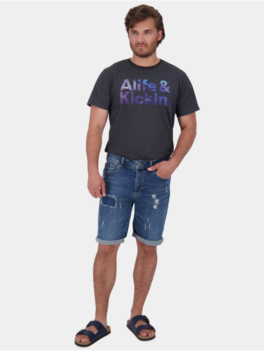 Alife & Kickin Shorts Morgan Dnm A blå
