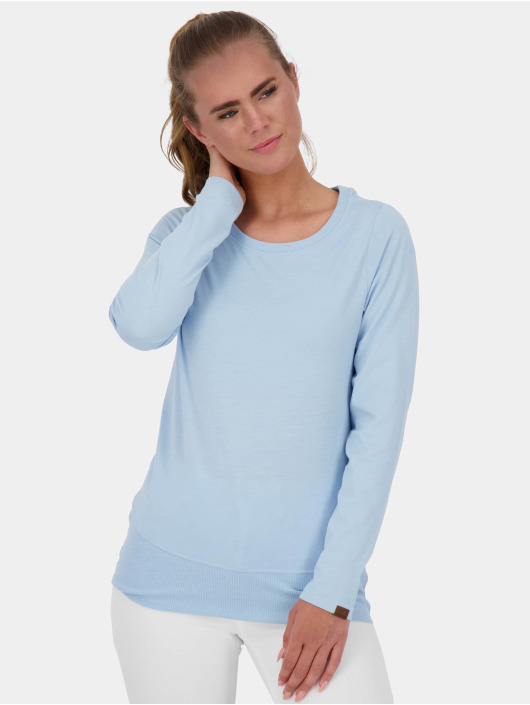 Alife & Kickin T-Shirt manches longues Coralie A bleu