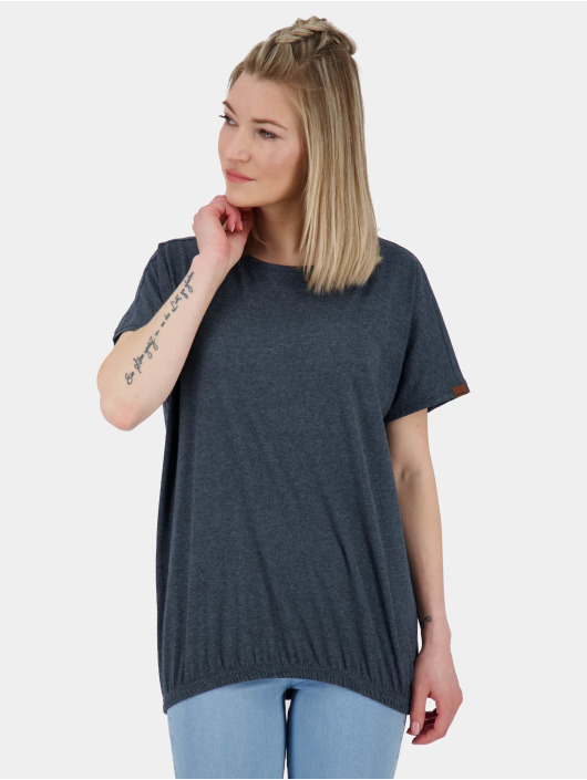 Alife & Kickin T-shirts Claudi A blå