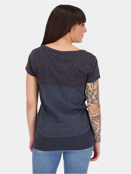 Alife & Kickin T-shirts Cora A blå
