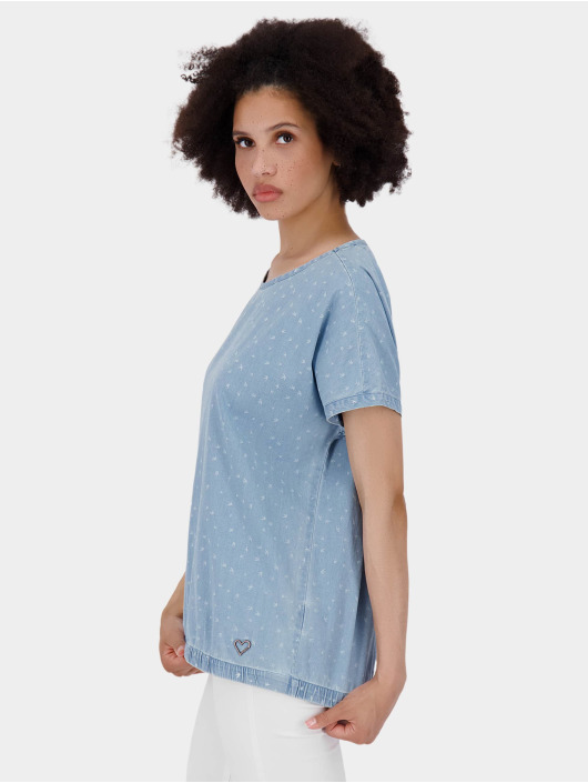 Alife & Kickin T-shirts Suno B blå