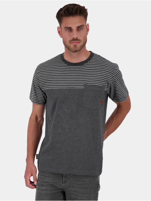 Alife & Kickin T-shirts Leopold Z grå