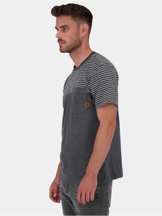 Alife & Kickin T-shirts Leopold Z grå