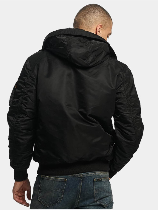 Alpha Industries Bomber jacket MA-1 Hooded black