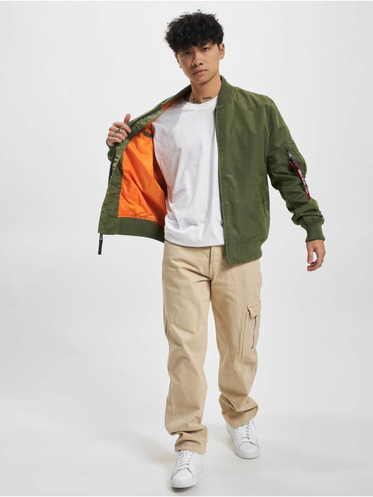 Alpha Industries Bomber MA 1 vert
