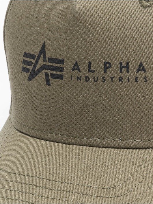 Alpha Industries Casquette Snapback & Strapback Alpha vert