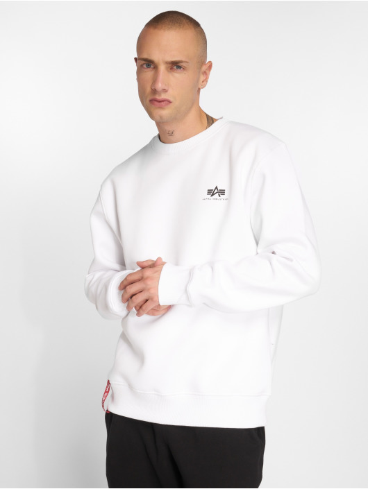 Alpha Industries Gensre Basic Small Logo hvit