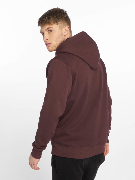 Alpha Industries Hoodie Basic Small Logo red