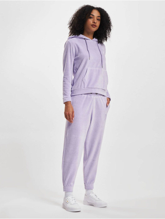 Alpha Industries Hoody Frottee paars