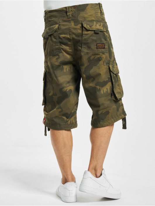 Alpha Industries Shorts Jet camouflage