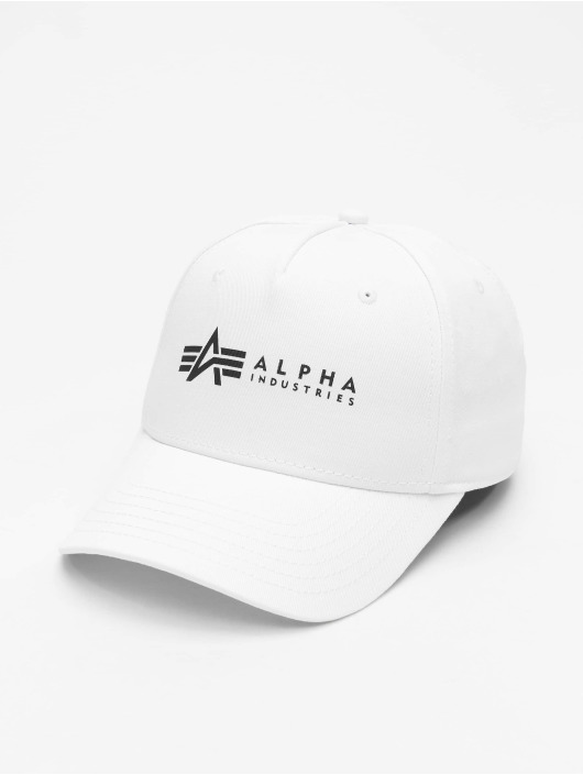 Alpha Industries Snapback Alpha biela