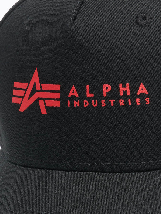 Alpha Industries Snapback Cap Alpha black