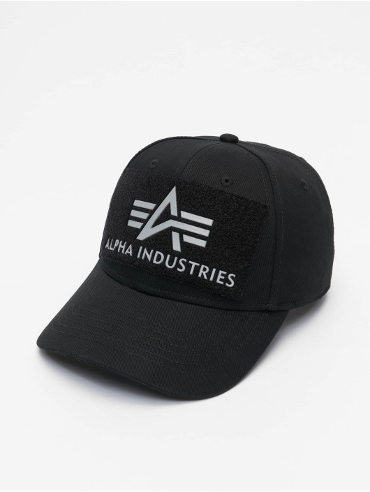 Alpha Industries Snapback Caps BV Reflective Print czarny