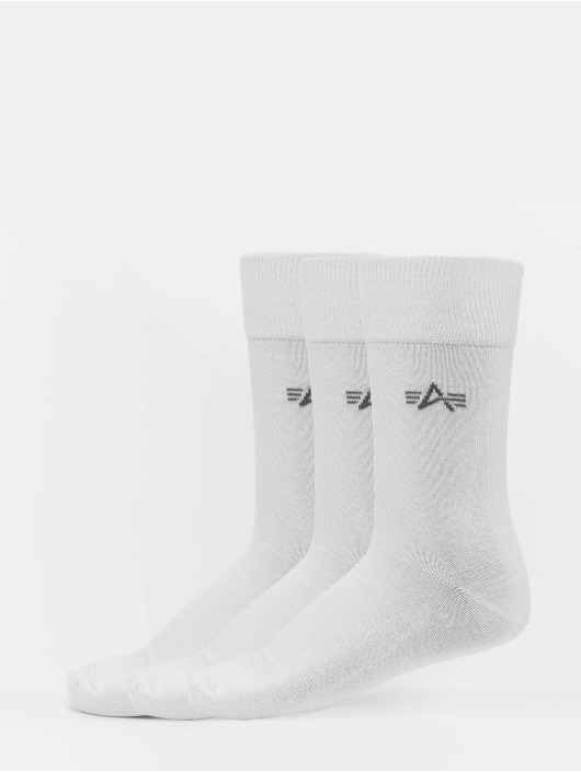 Alpha Industries Socks 3 Pack white