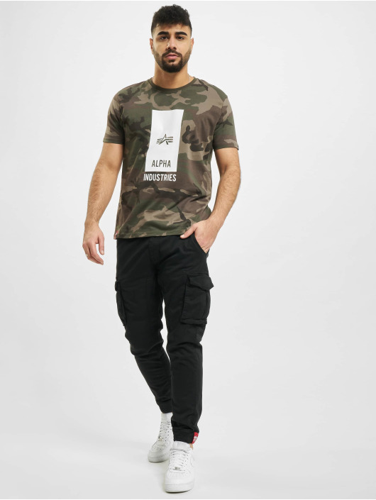 Alpha Industries Spodnie Chino/Cargo Cotton Twill czarny