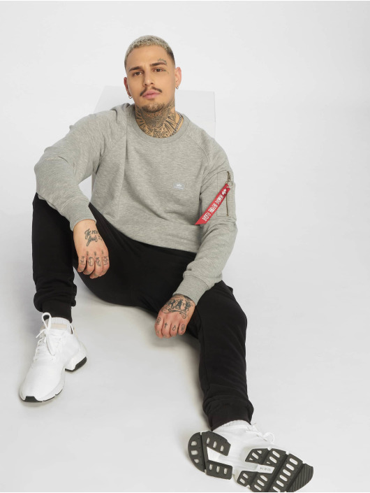Alpha Industries Sweat & Pull X-Fit gris
