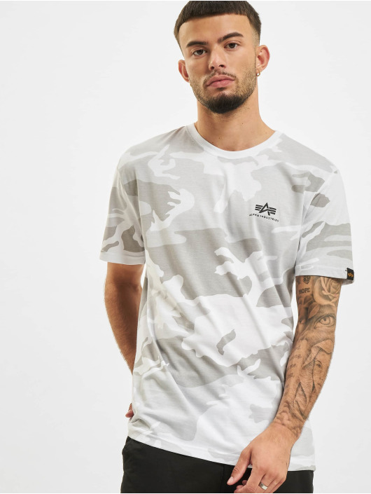 Alpha Industries T-Shirt Basic Small Logo camouflage