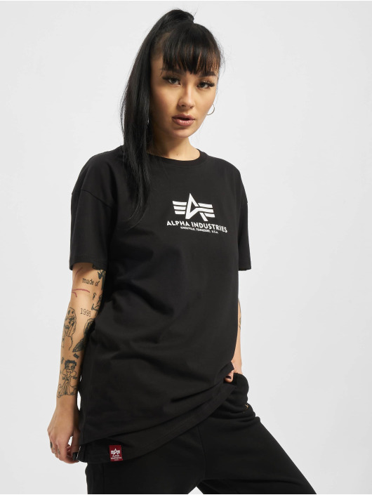 Alpha Industries T-Shirt Basic T Long noir