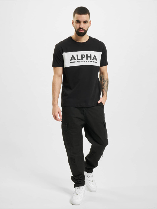 Alpha Industries T-Shirt Inlay schwarz
